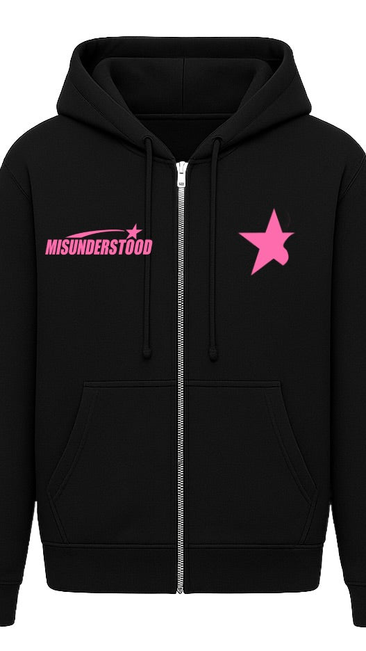 NO SHADE ZIP UP HOODIE